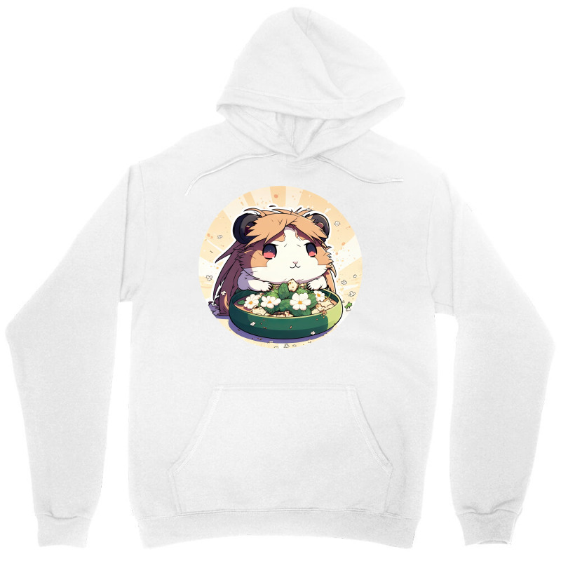 Tofu Salad Treat For Guinea Pigs Aesthetic Unisex Hoodie | Artistshot