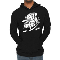 Pilot Helicopter With Cute Cartoon Boy Nature Lightweight Hoodie | Artistshot