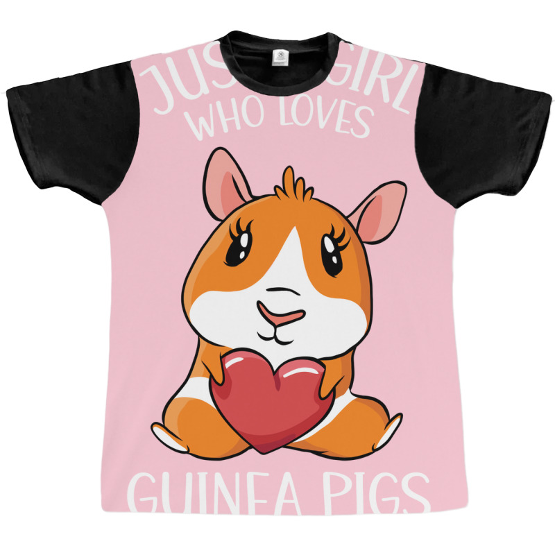 Just A Girl Who Loves Guinea Pigs Girl Graphic T-shirt | Artistshot