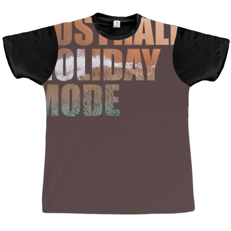 Australia Holiday Mode Beach Nature Graphic T-shirt by anwtizahlest | Artistshot