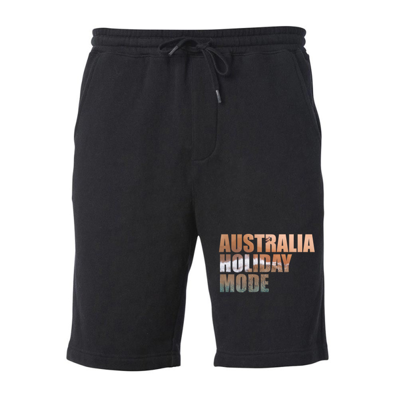 Australia Holiday Mode Beach Nature Fleece Short by anwtizahlest | Artistshot