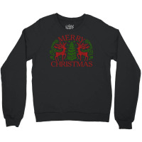 Christmas Deer Aesthetic Crewneck Sweatshirt | Artistshot