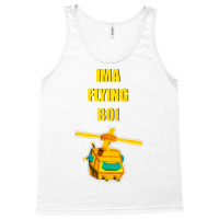 3d Low Poly Attack Helicopter Humor Tank Top | Artistshot