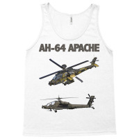 Ah64 Apache Helicopter Apache Helicopter Tank Top | Artistshot