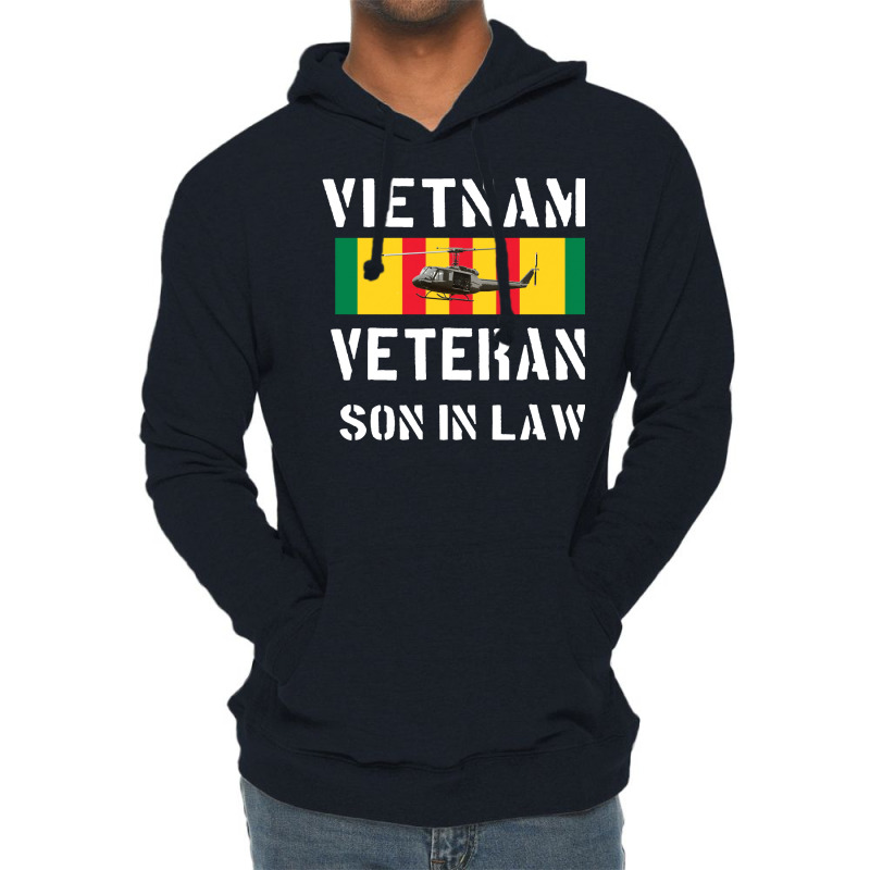 Vietnam Veteran Son In Law Funny Lightweight Hoodie by zwicklruhsanw | Artistshot