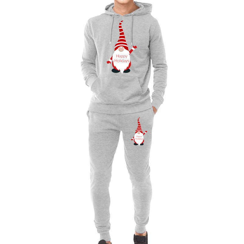 Happy Holidays Gnome Gift Hoodie & Jogger set by anwtizahlest | Artistshot