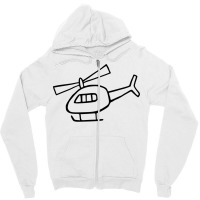 Helicopter Gift Zipper Hoodie | Artistshot