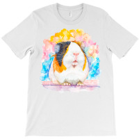 The Watercolor Guinea Pig Love T-shirt | Artistshot