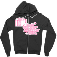 Cry Over Spilled Milk Love Zipper Hoodie | Artistshot