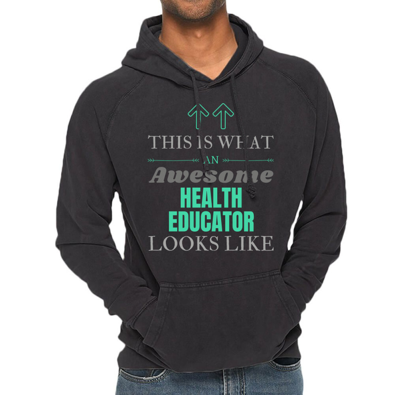 Health Educator Funny Summer Vintage Hoodie | Artistshot