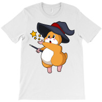 Hamster As Wizard With Magic Wand Aesthetic T-shirt | Artistshot