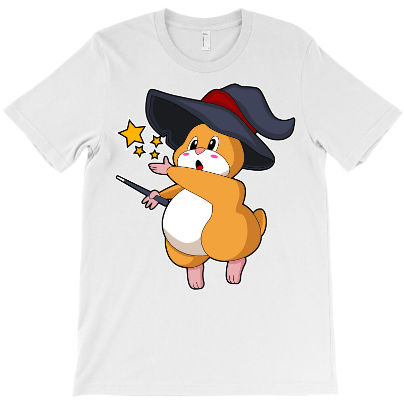 Hamster As Wizard With Magic Wand Aesthetic T-shirt | Artistshot