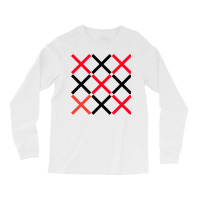 X Nine Black And Red Gift Long Sleeve Shirts | Artistshot