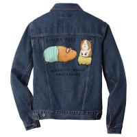 Guinea Pigs Wearing Baggy Pantaloons Trending Men Denim Jacket | Artistshot