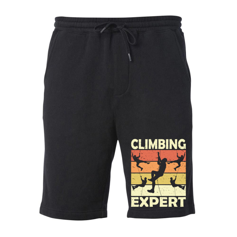 Climbing Expert Gift Travel Green Fleece Short | Artistshot