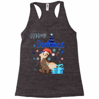 Merry Dookmas Ferret Christmas Design Cold Edition Racerback Tank | Artistshot