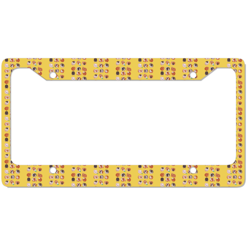 Guinea Pig Day Gift License Plate Frame | Artistshot