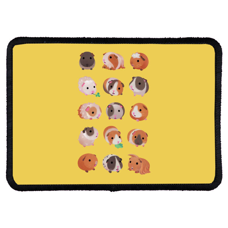 Guinea Pig Day Gift Rectangle Patch | Artistshot