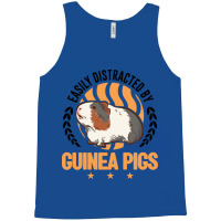 Easily Distracted By Guinea Pigs Pig Gift Tank Top | Artistshot