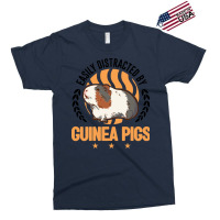 Easily Distracted By Guinea Pigs Pig Gift Exclusive T-shirt | Artistshot