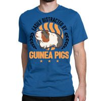 Easily Distracted By Guinea Pigs Pig Gift Classic T-shirt | Artistshot