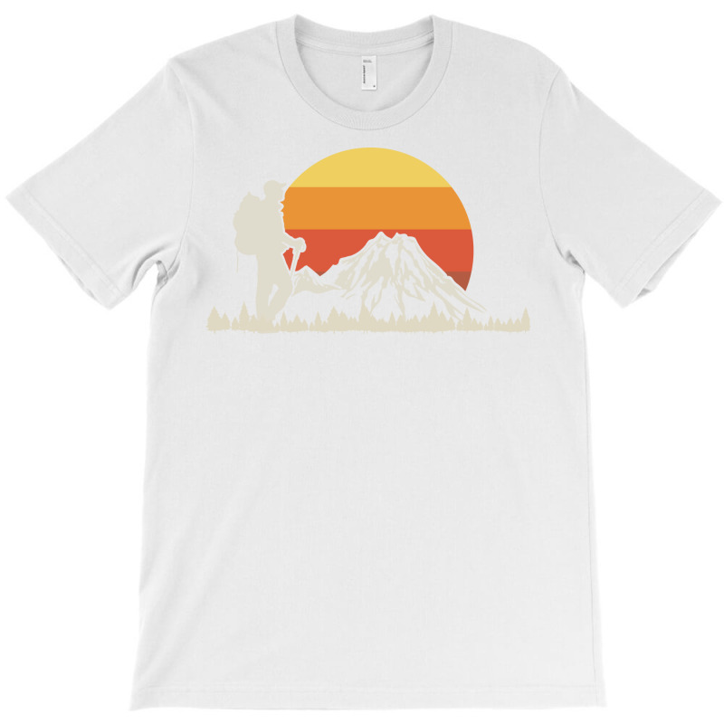 Hiking Hiker Mountain Nostalgia T-Shirt by aynarsaydani | Artistshot