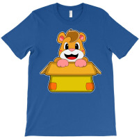 Hamster With Box Hipster T-shirt | Artistshot