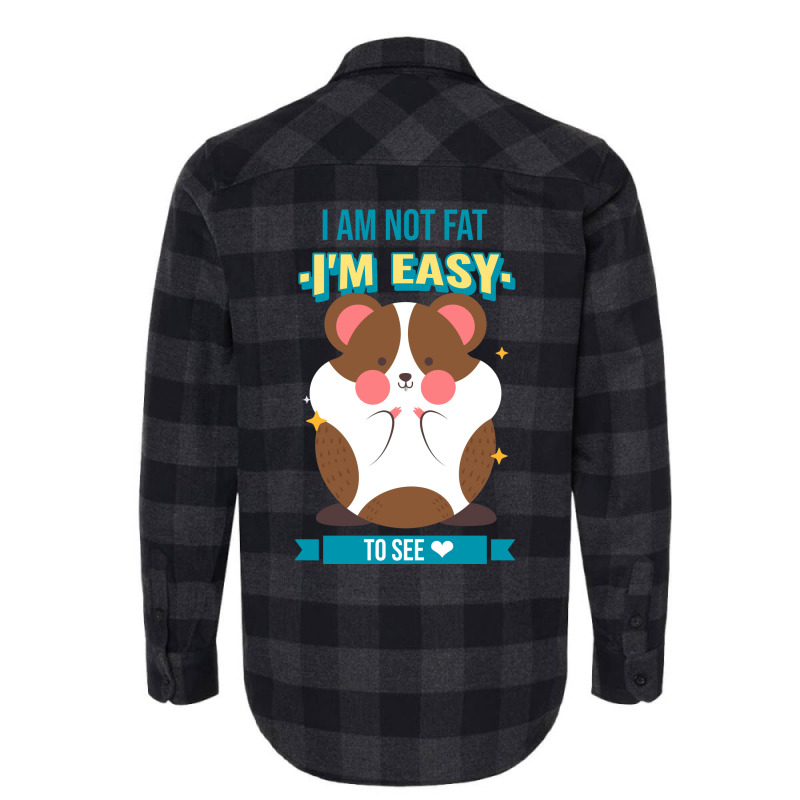 Im Not A Fat Guinea Pig Nature Flannel Shirt | Artistshot