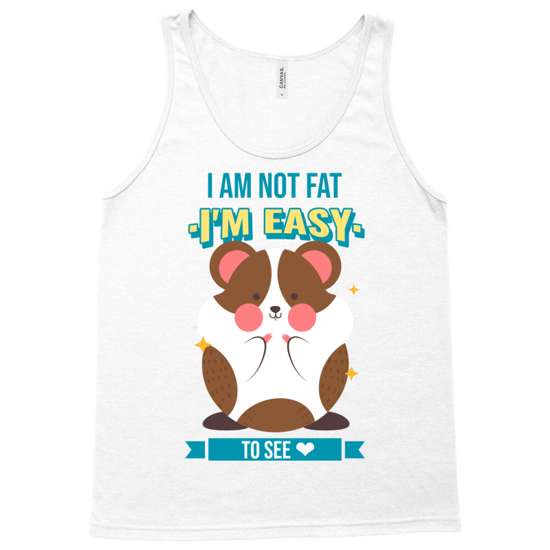 Im Not A Fat Guinea Pig Nature Tank Top | Artistshot