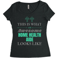 Home Health Aide Love Women's Triblend Scoop T-shirt | Artistshot