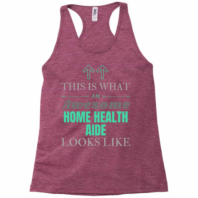 Home Health Aide Love Racerback Tank by tohtarailseg | Artistshot