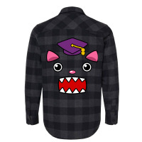 Grad Cat Trending Flannel Shirt | Artistshot