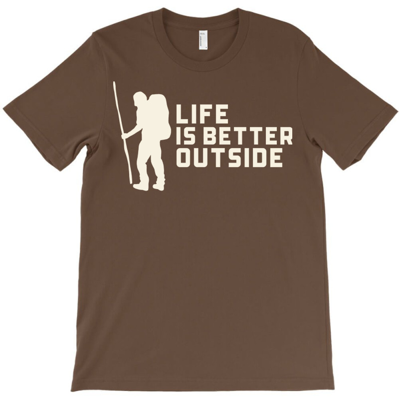 Life Is Better Outside Funny T-Shirt by aynarsaydani | Artistshot