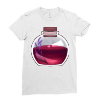 Health Potion Blue Ladies Fitted T-shirt | Artistshot