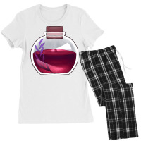 Health Potion Blue Women's Pajamas Set | Artistshot