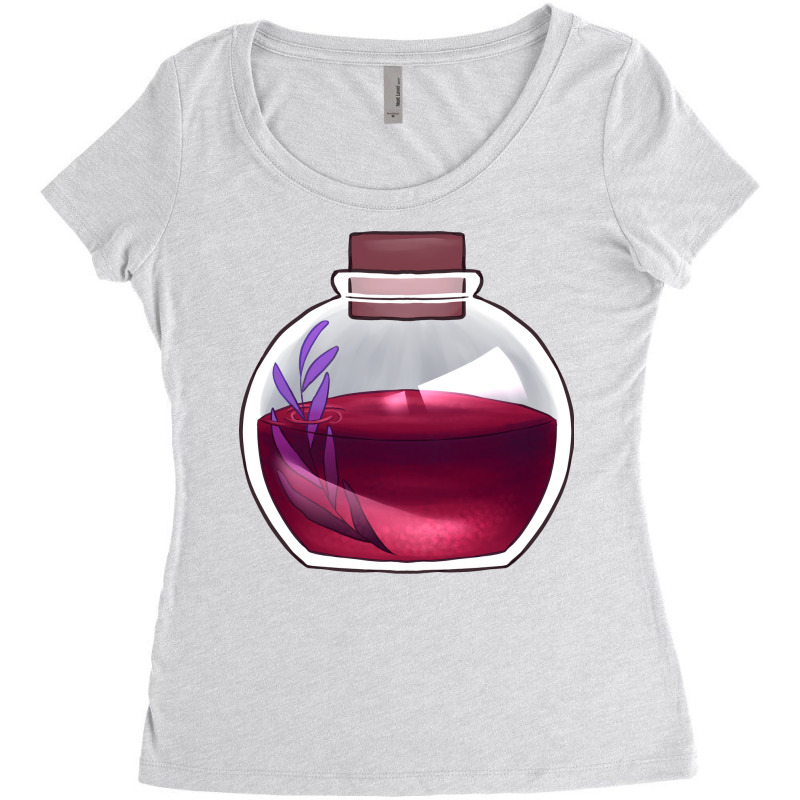 Health Potion Blue Women's Triblend Scoop T-shirt by tisorozdaneas | Artistshot