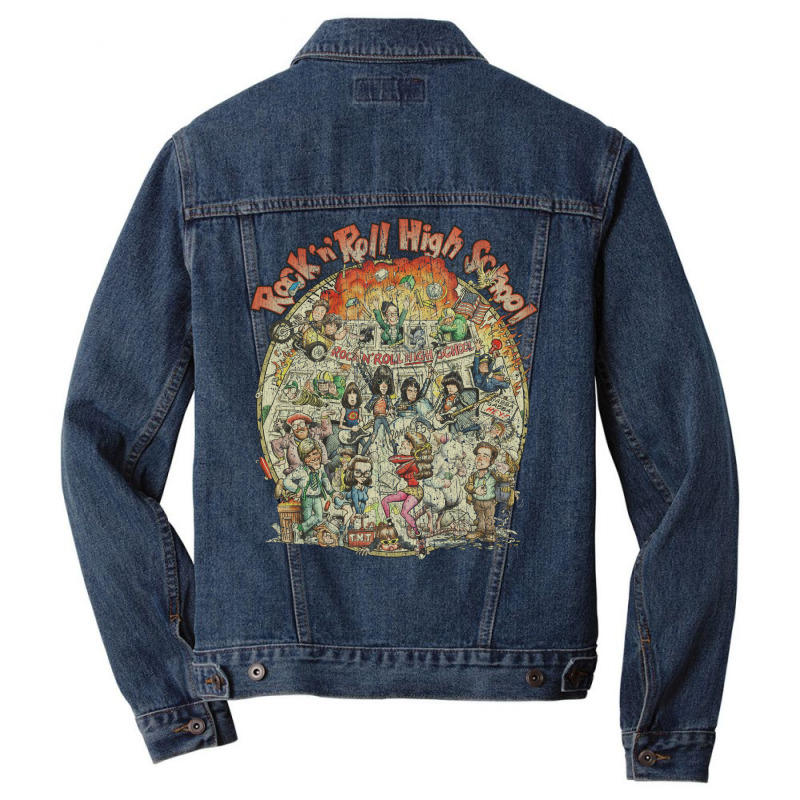 Rock N Roll High School 1979 Boy Men Denim Jacket | Artistshot