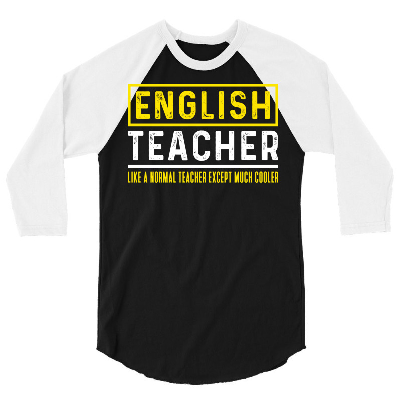 English Teacher Teacher Teaching Student Unicorn 8 3/4 Sleeve Shirt by oreilywendyo | Artistshot