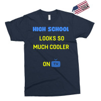 High School Looks Better On Tv Yellow Exclusive T-shirt | Artistshot