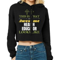 Health Educator Cool Cropped Hoodie | Artistshot