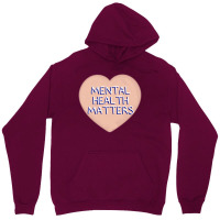 Mental Health Matters Heart Tumblr Unisex Hoodie | Artistshot