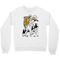 Walking Hiking Mountain Climbing Retro Crewneck Sweatshirt | Artistshot