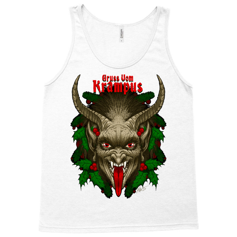 Gruss Vom Krampus 80s Tank Top | Artistshot