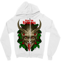 Gruss Vom Krampus 80s Zipper Hoodie | Artistshot