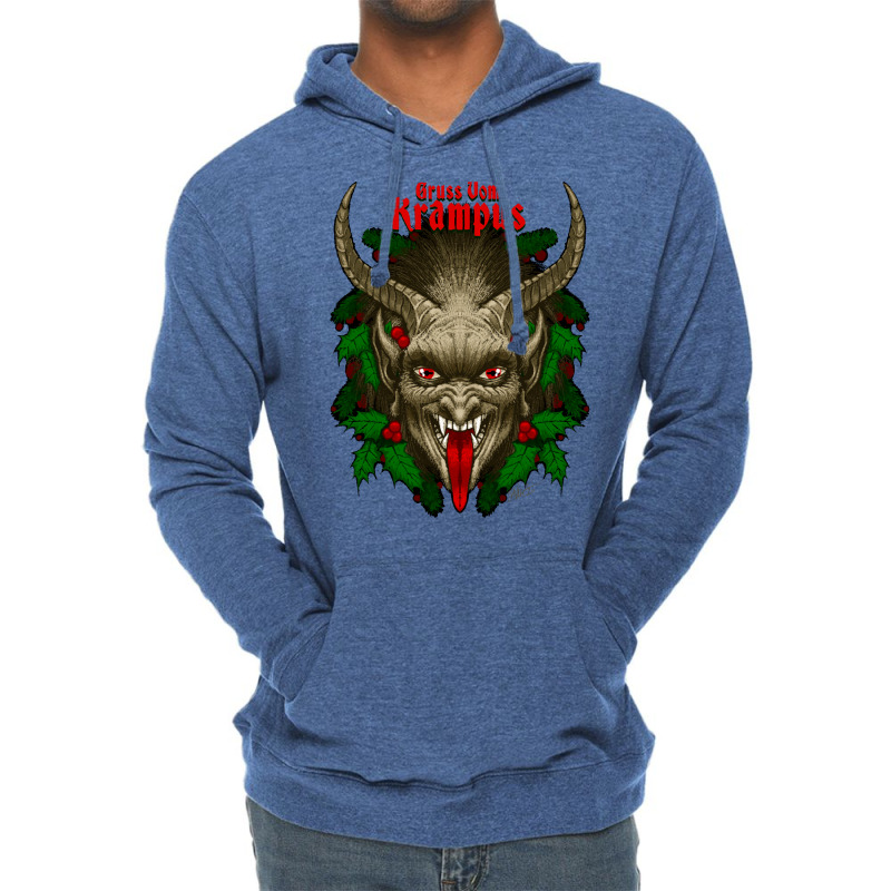 Gruss Vom Krampus 80s Lightweight Hoodie | Artistshot