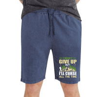 I Wont Give Up But Ill Curse All The Time Hiker Hi Vintage Short | Artistshot