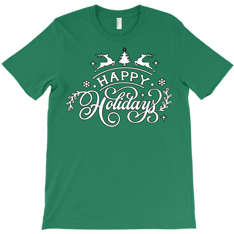 Happy Holidays Boy Stars T-shirt | Artistshot