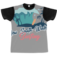 New South Wales Surfing 1 Graphic T-shirt | Artistshot