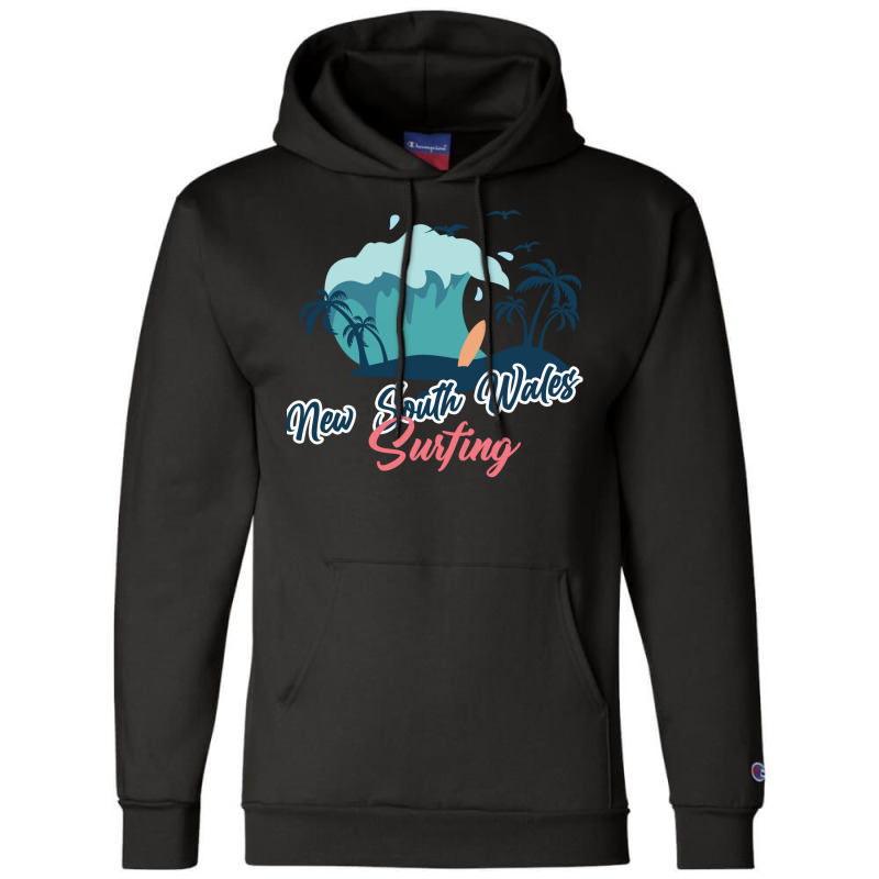 New South Wales Surfing 1 Champion Hoodie by persiefennink | Artistshot