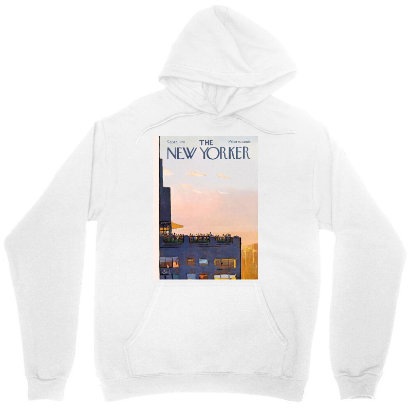 New Yorker September 5, 1970 Unisex Hoodie by jennysalisen | Artistshot